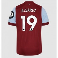 Dres West Ham United Edson Alvarez #19 Domáci 2023-24 Krátky Rukáv